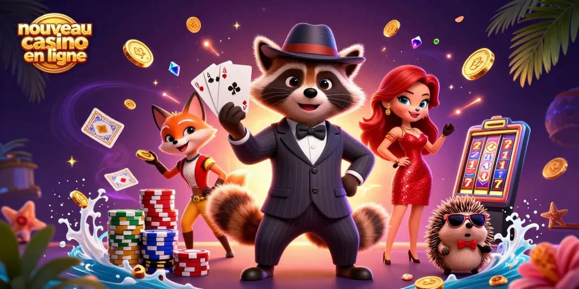 Admirez un éléphant en costume à l'intérieur d'un nouveau casino en ligne, riche en jeux et en promotions.