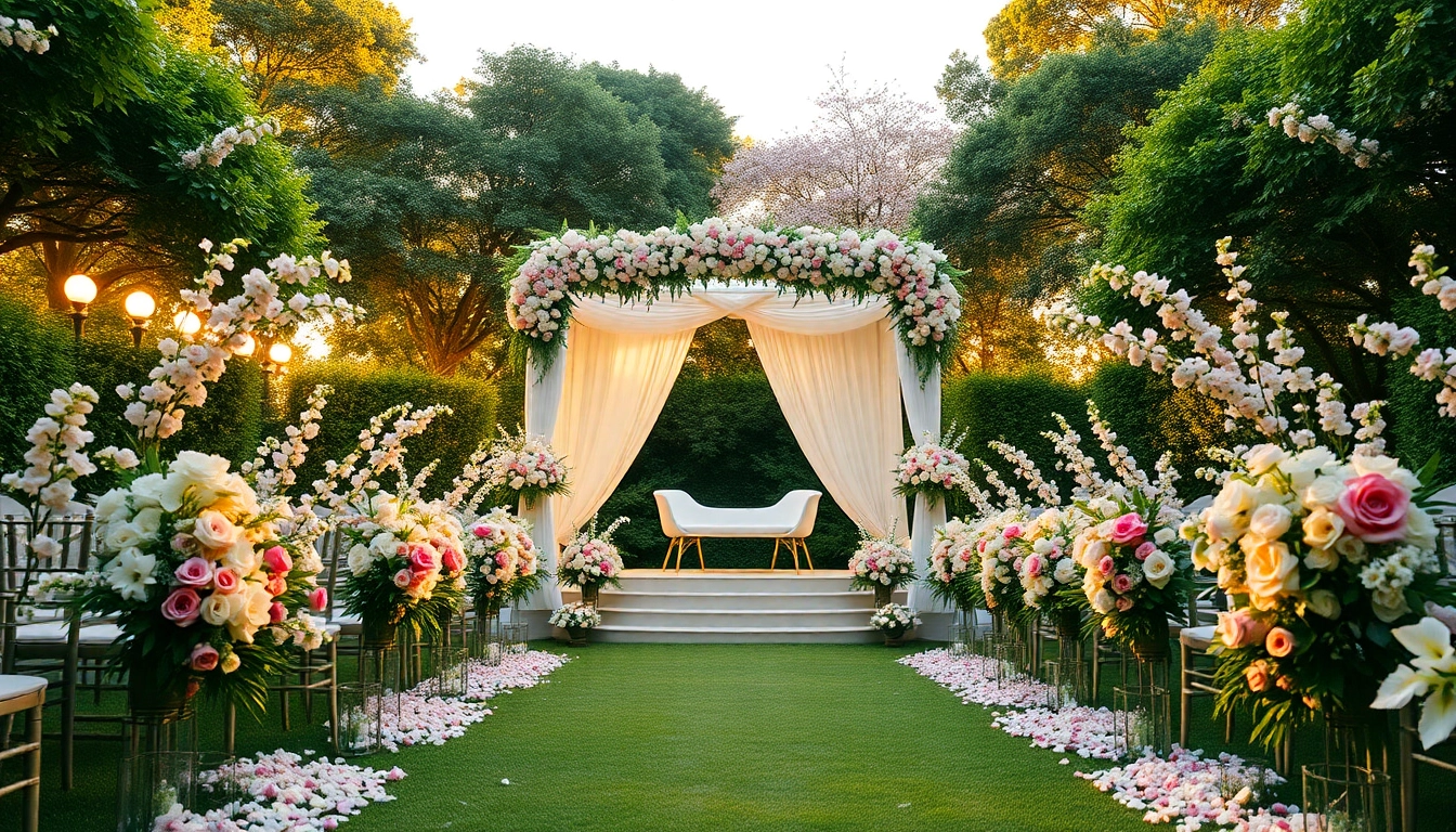 Experience the charm of the Best Wedding Venue Jacksonville with a picturesque outdoor ceremony setup.