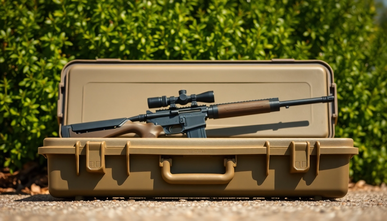 Shop for a reliable pelican gun case for sale that guarantees durability and protection for your firearms.