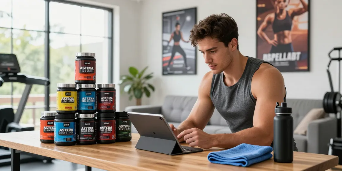 Shop for Astera Shop products in a modern gym setting featuring various steroids from Astera Labs.