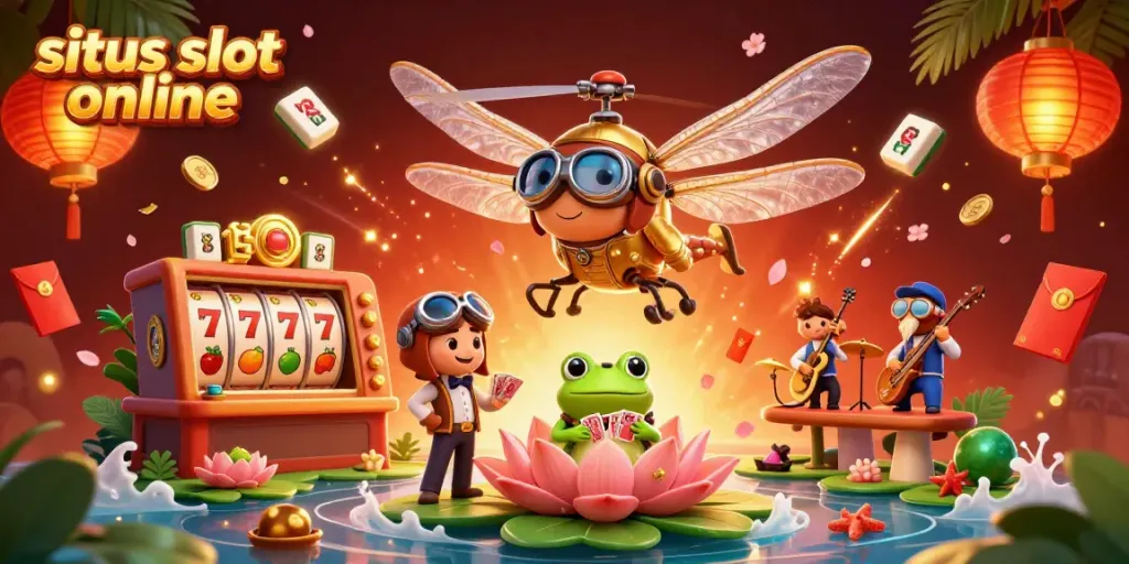 Rasakan pengalaman menang di situs slot online dengan atribut permainan yang mendetail.