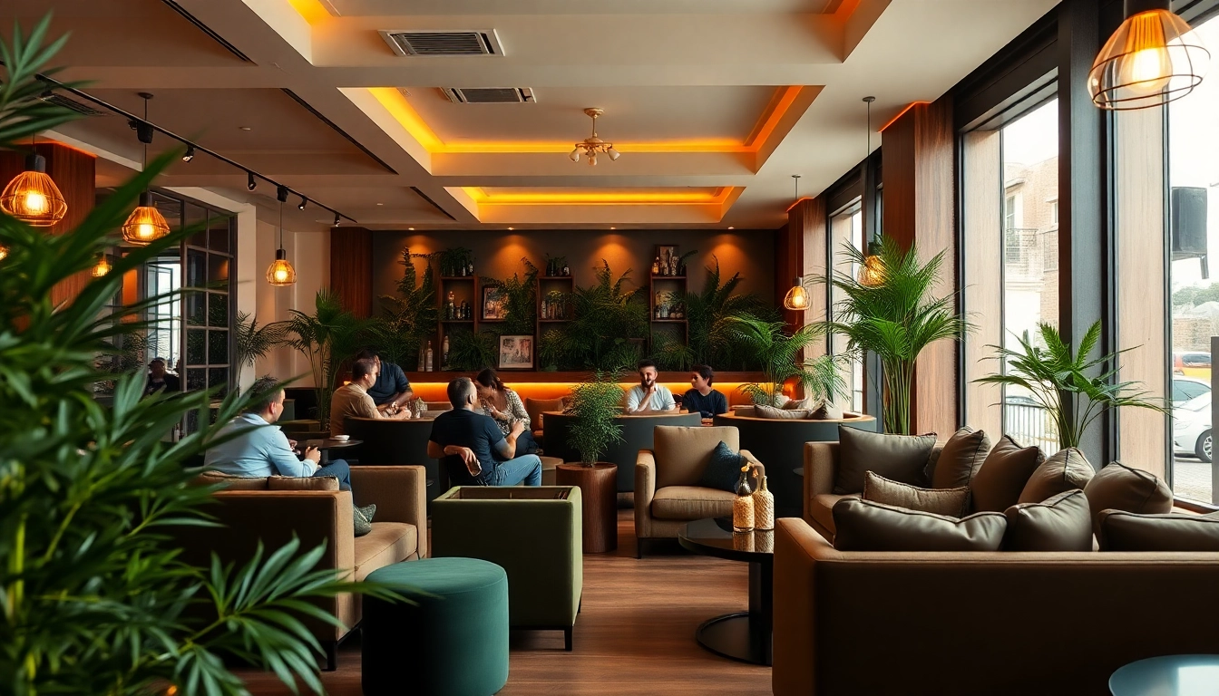 Visit the Best Cannabis Club Madrid for a relaxing atmosphere in a vibrant lounge.