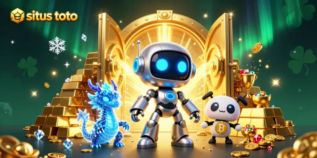 Menangkan jackpot di situs toto dengan karakter kasino futuristik dan harta karun menakjubkan.