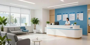 Hair transplant turkey services in a modern health clinic, featuring compassionate doctor consultation and patient care.