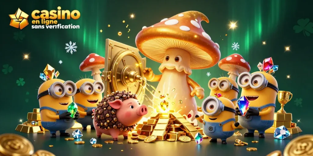 Explorez le monde des jeux avec ce casino en ligne sans vérification, rempli de trésors et de magie!