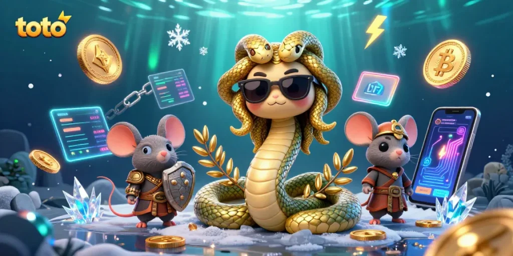 Menggandakan peluang menang dengan toto dalam ilustrasi kasino 3D yang megah.
