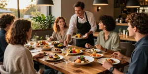Sydney303 Login enhances the modern dining experience at TrestleOnTenth, showcasing vibrant dishes and a warm atmosphere.