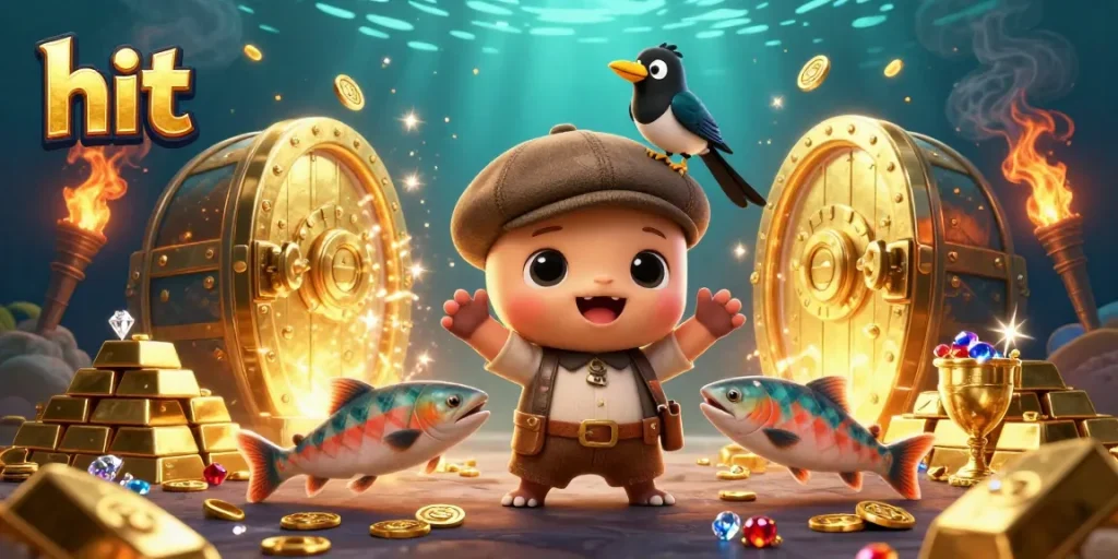 Hit big with fantastic play from the adorable Nessie and its friends in a vibrant underwater casino.