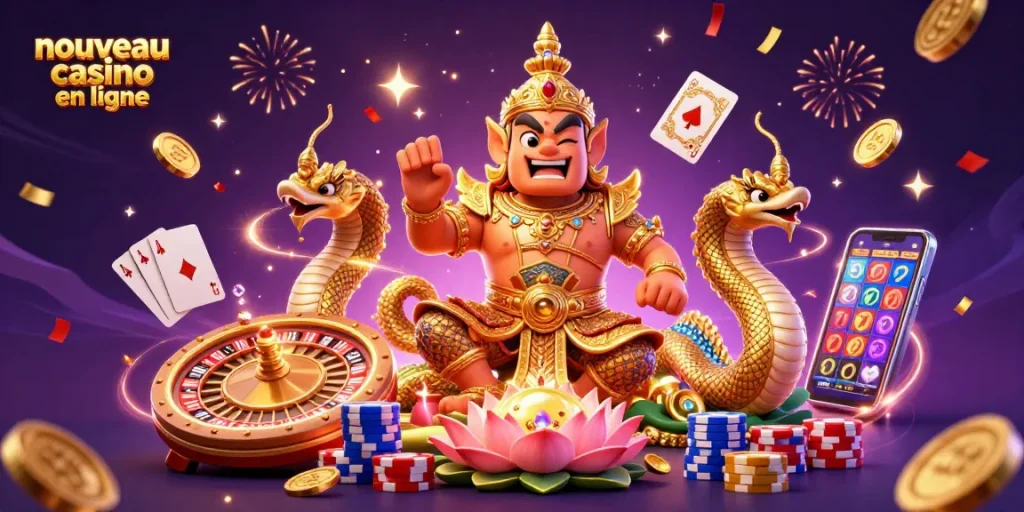 Gagnez avec le nouveau casino en ligne en jouant à des jeux animés et enrichissants.