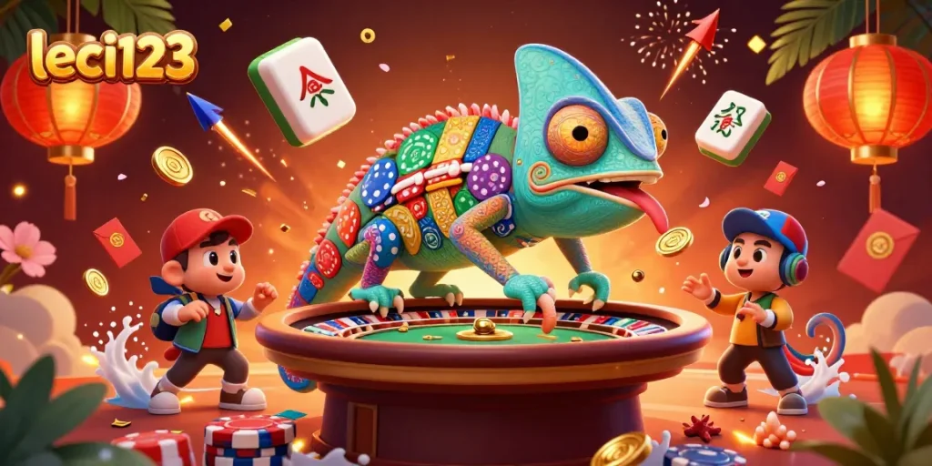 Menangkan permainan mengasyikkan di leci123 dengan suasana casino yang penuh warna.